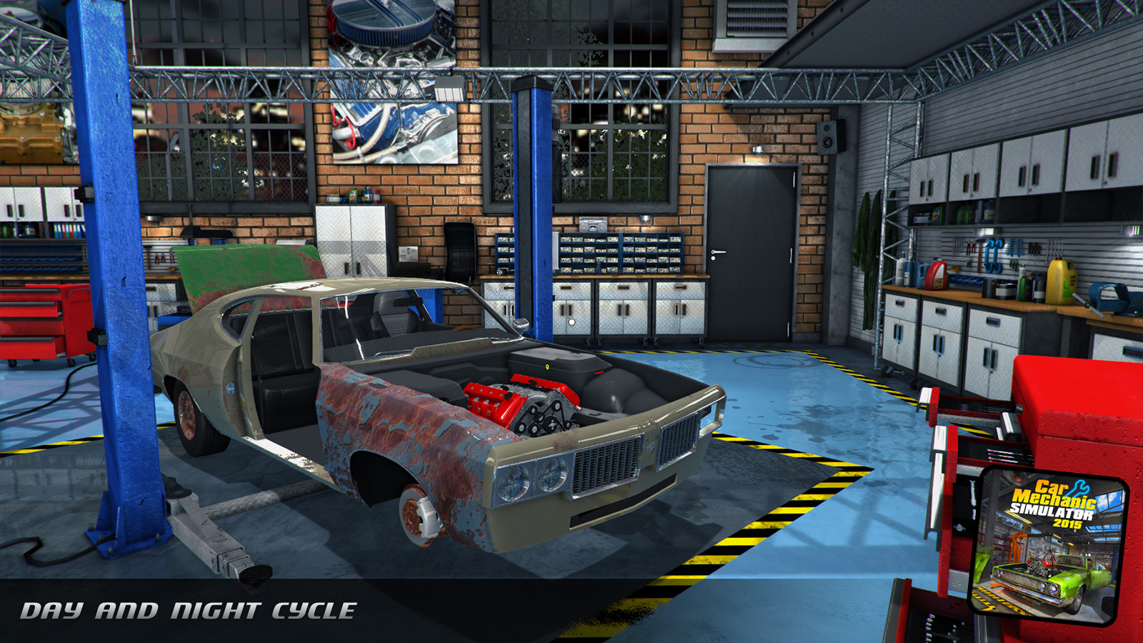 car mechanic simulator red dot games